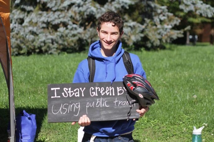 Virginia Tech student shared with us how he stays green at school (2)