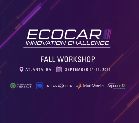 EcoCAR Innovation Challenge Fall Workshop